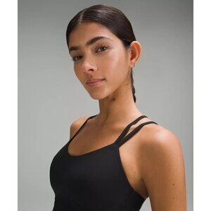 Like a Cloud Longline Bra Light Support, B/C Cup - Black